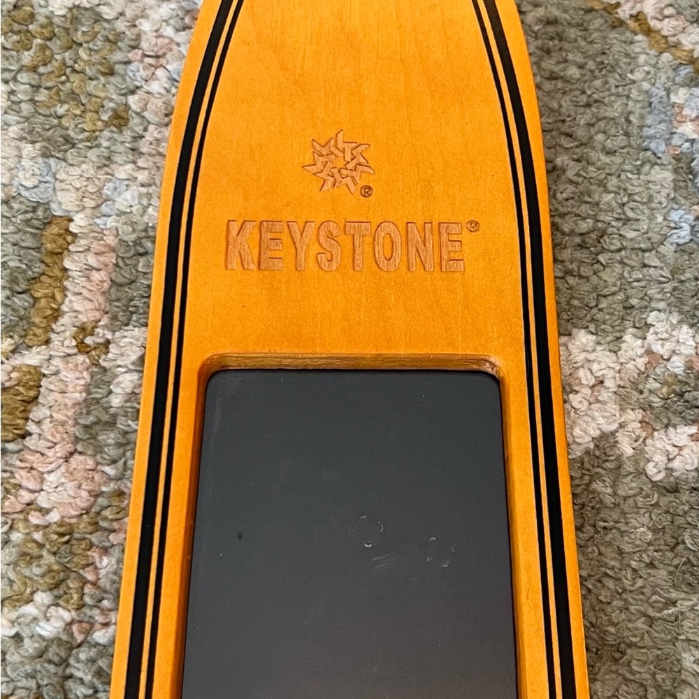 Keystone‎ Ski Wooden Picture Frame Size 2.75x4.25 Light Brown